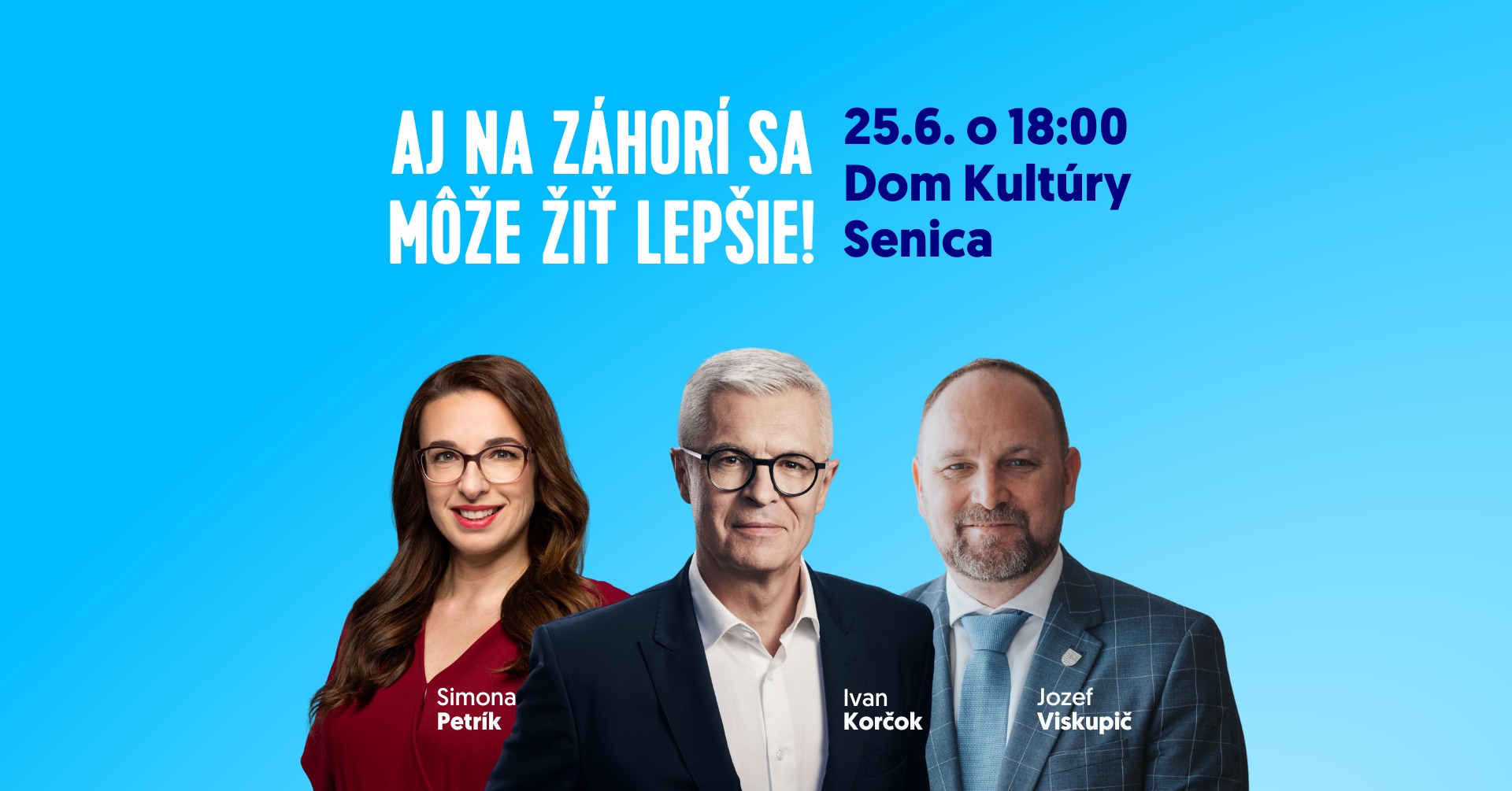 Diskusia: Aj na Záhorí sa môže žiť lepšie
