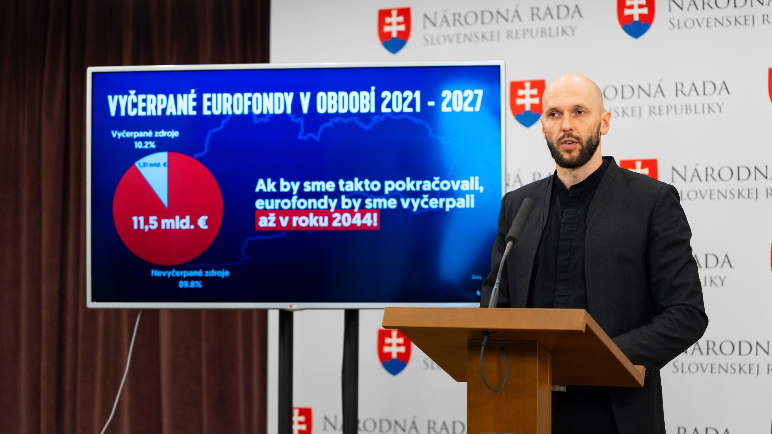 Michal Truban: Slovensku hrozí prepadnutie eurofondov, vyzývam vládu na akčný plán