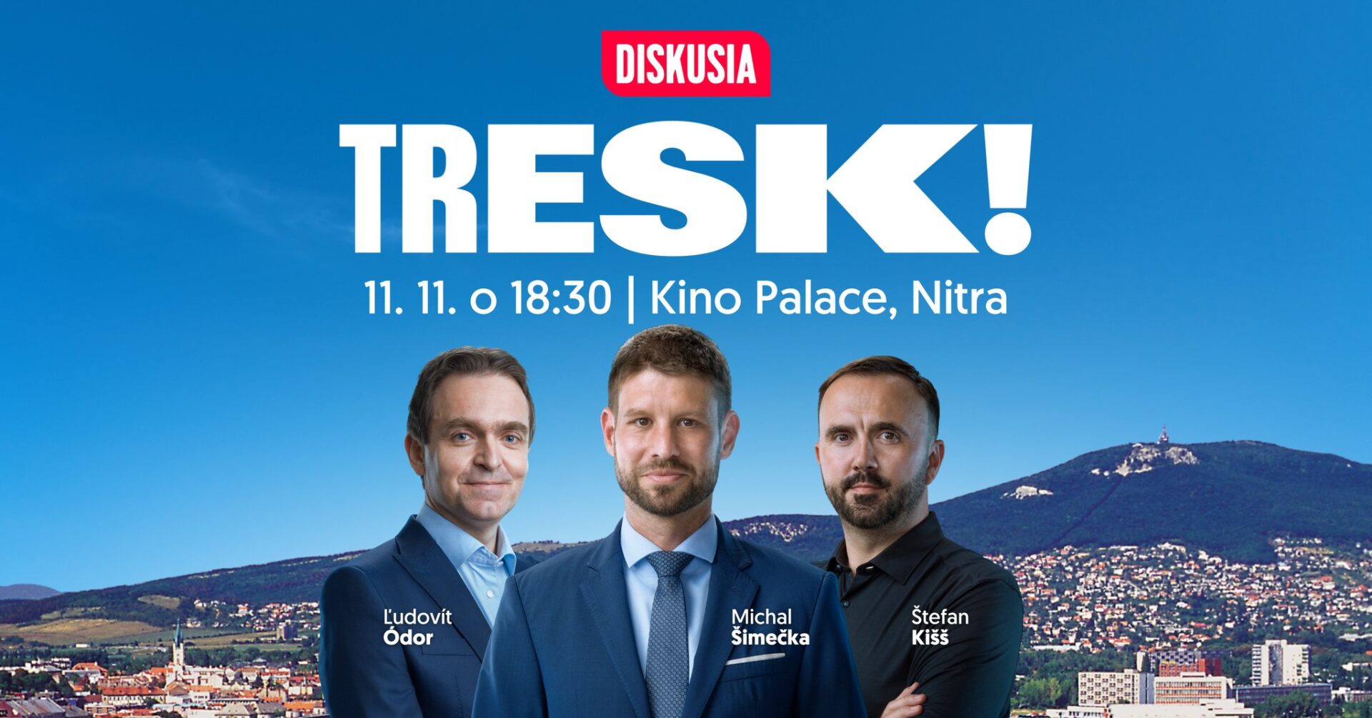 Diskusia o Veľkom TRESKu v Nitre