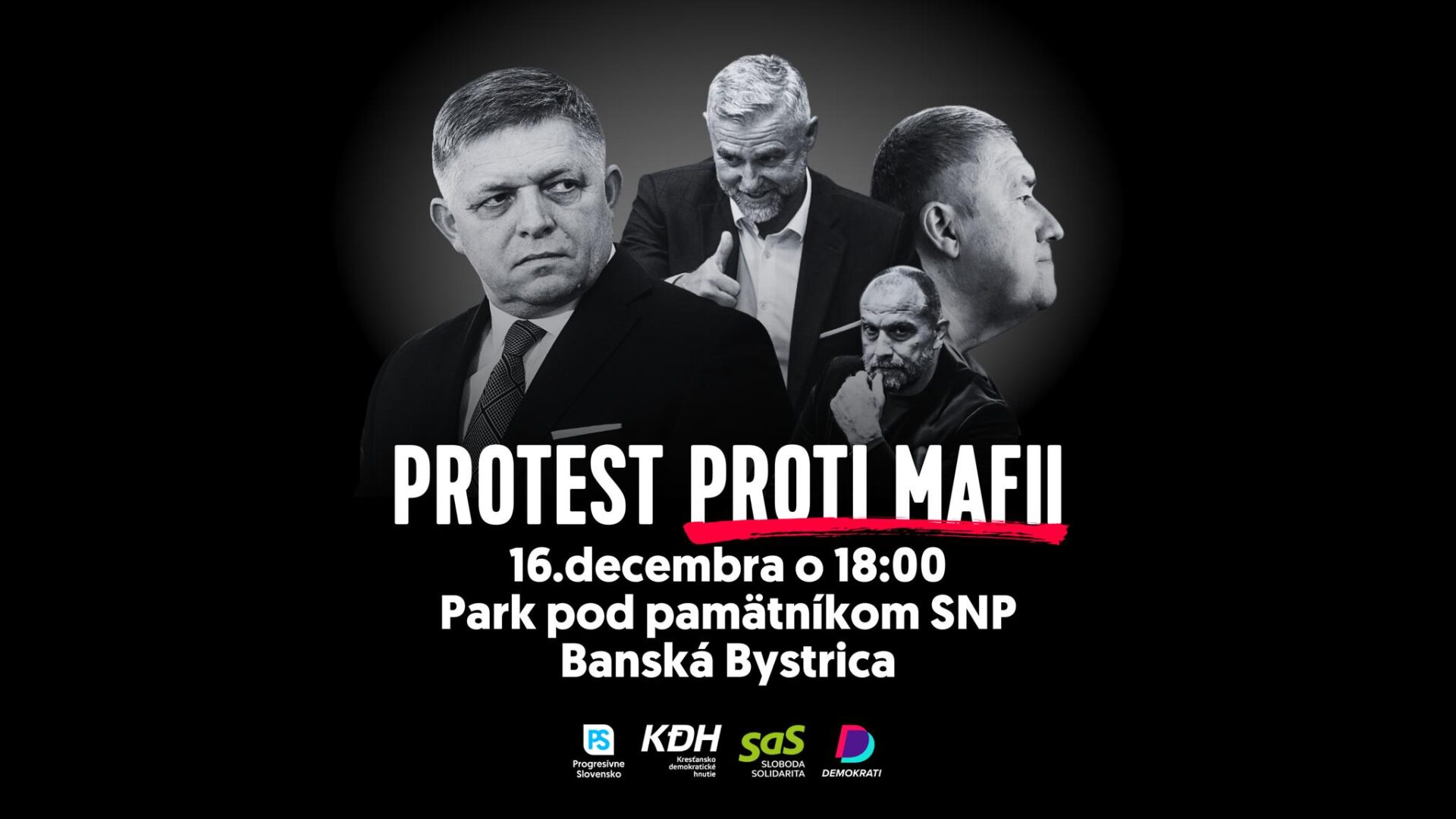 Protest proti mafii | Banská Bystrica