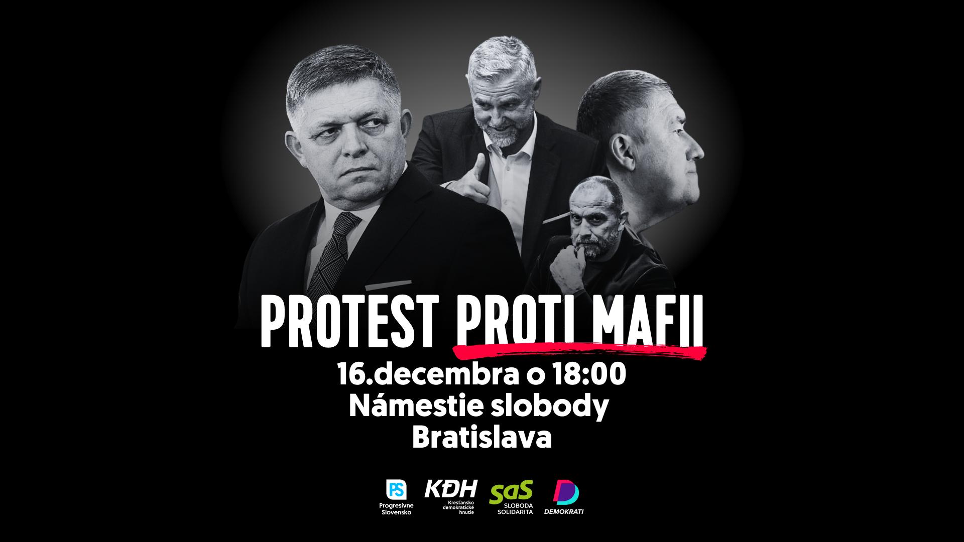 Protest proti mafii | Bratislava
