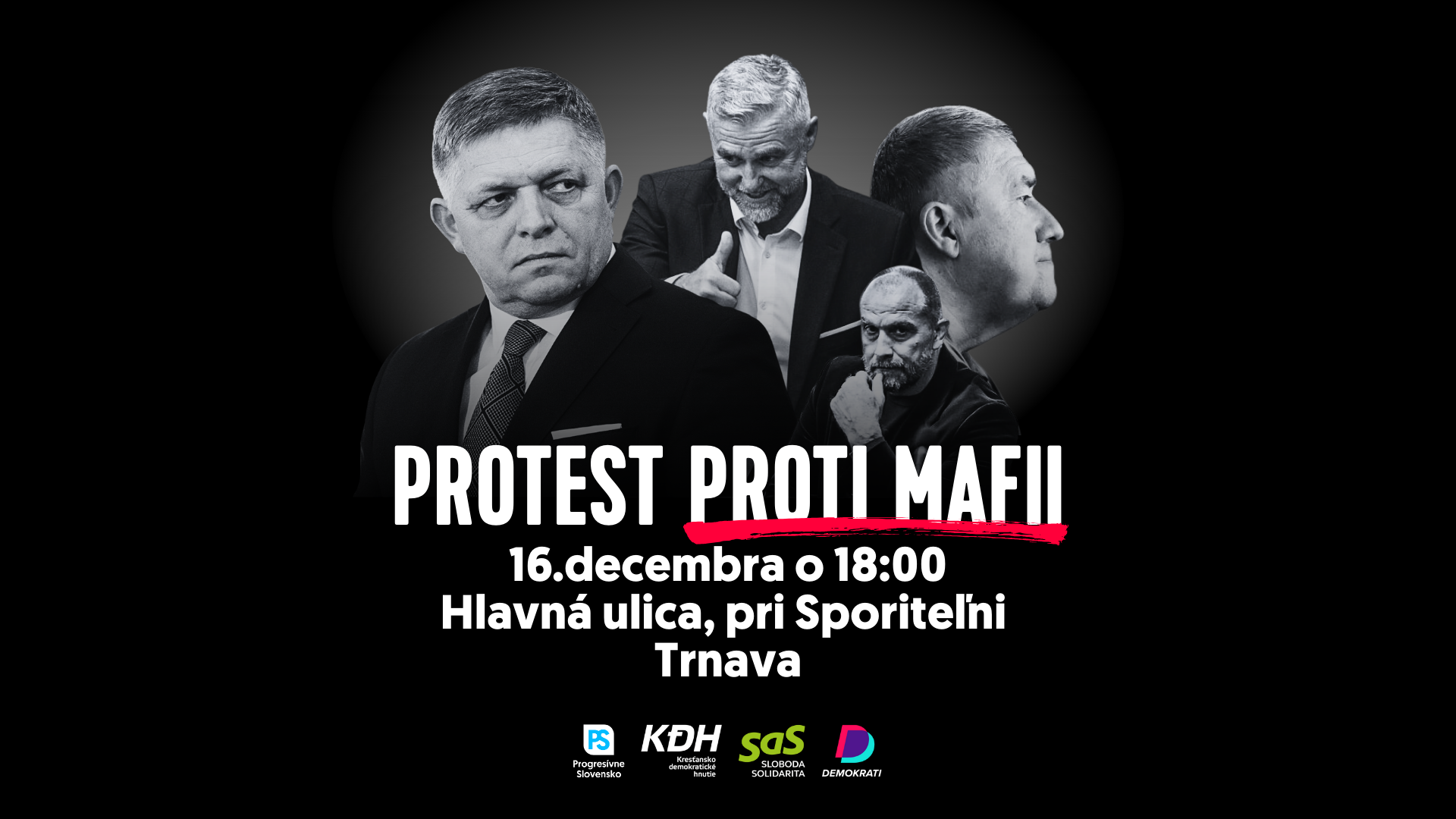 Protest proti mafii | Trnava