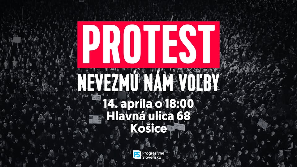 Nevezmú nám voľby | protest Košice