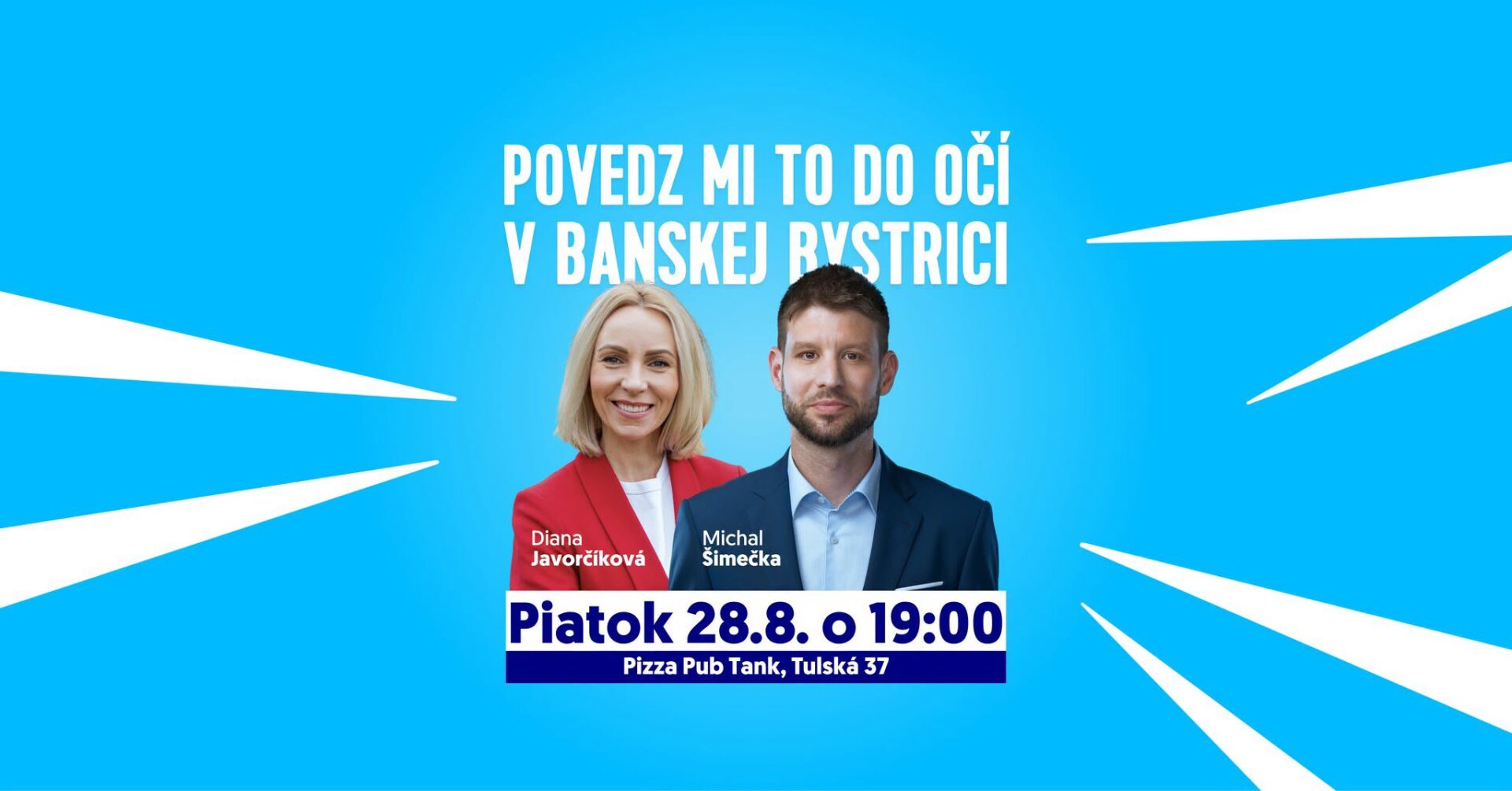 Povedz mi to do očí! | Šimečka v Banskej Bystrici