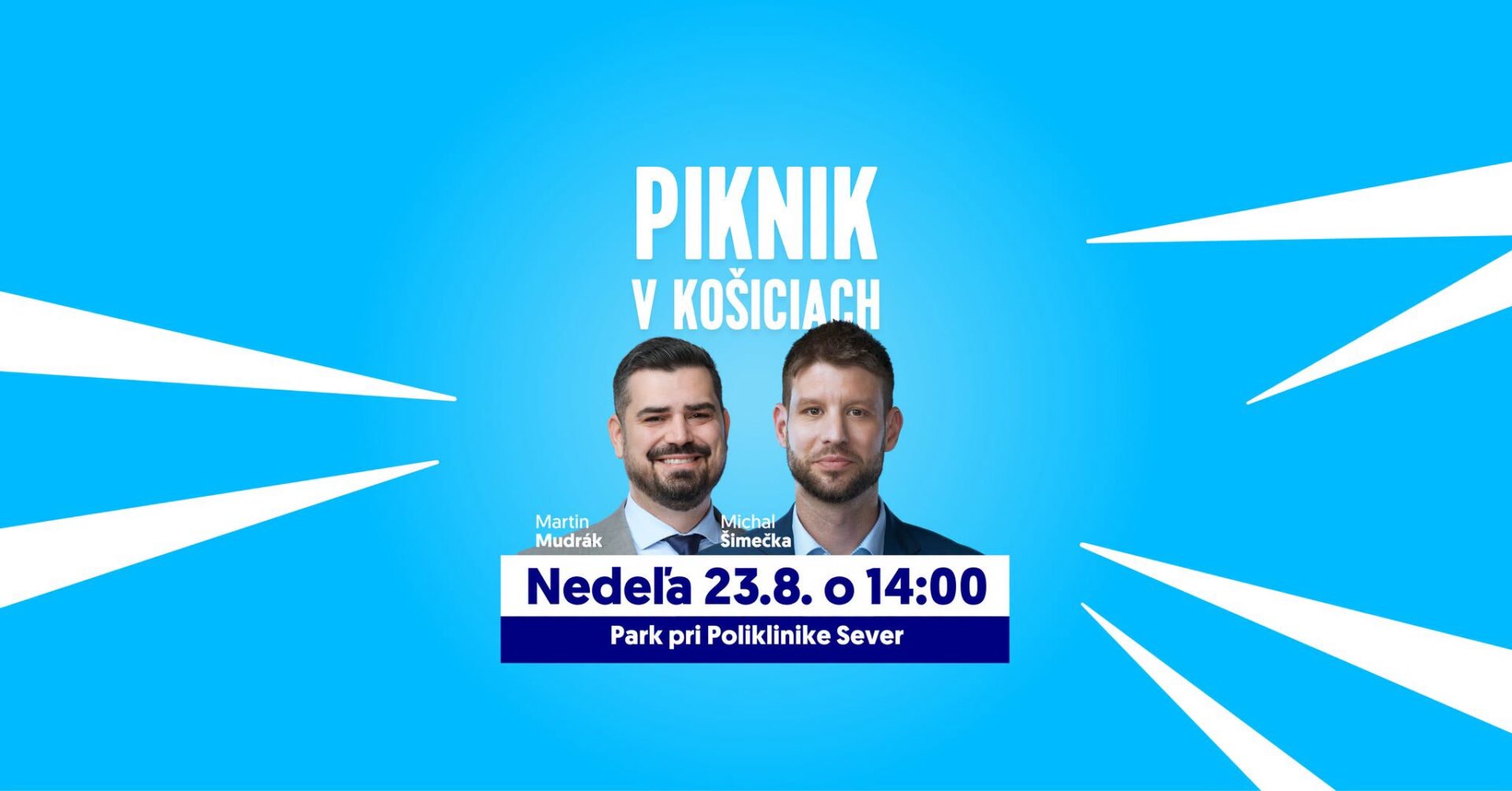 Piknik v Košiciach so Šimečkom