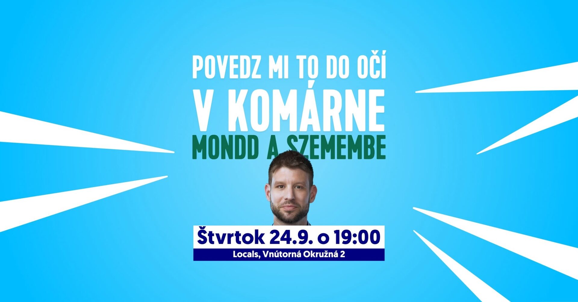 Povedz mi to do očí! | Šimečka v Komárne
