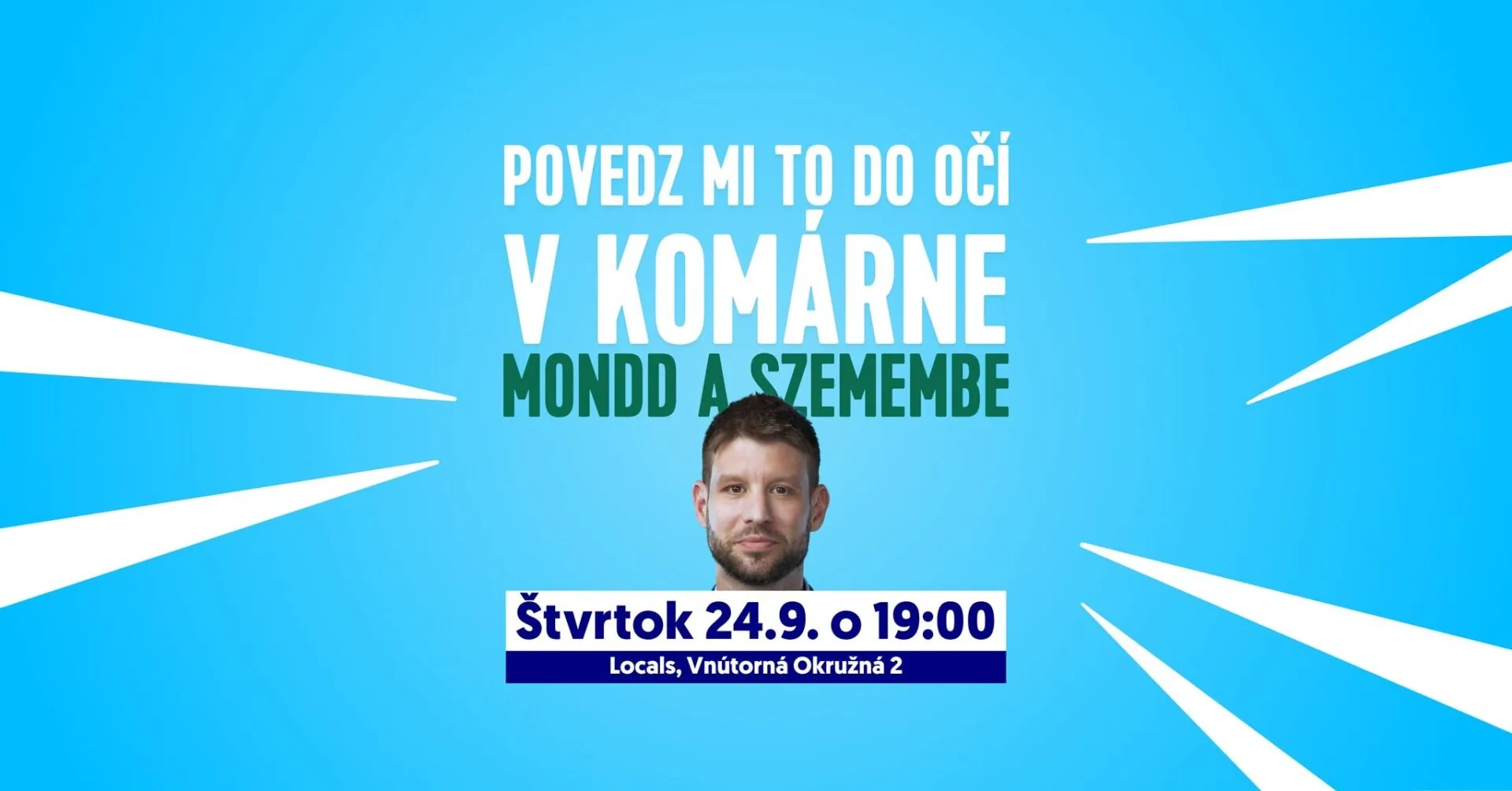 Povedz mi to do očí! | Šimečka v Komárne